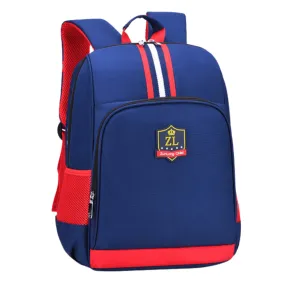 Inverted Stripes Backpack - Blue