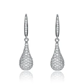 Jeanne Encrusted Drop Last Pair Earrings