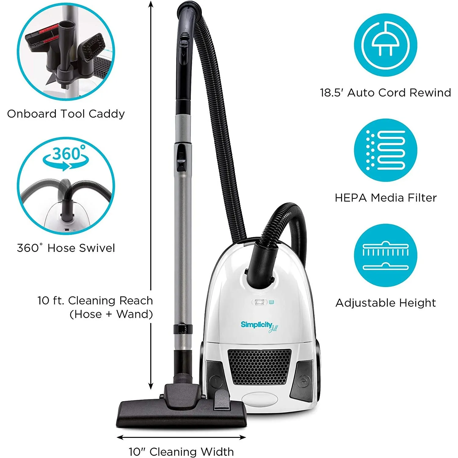 Jill Canister Vacuum Cleaner