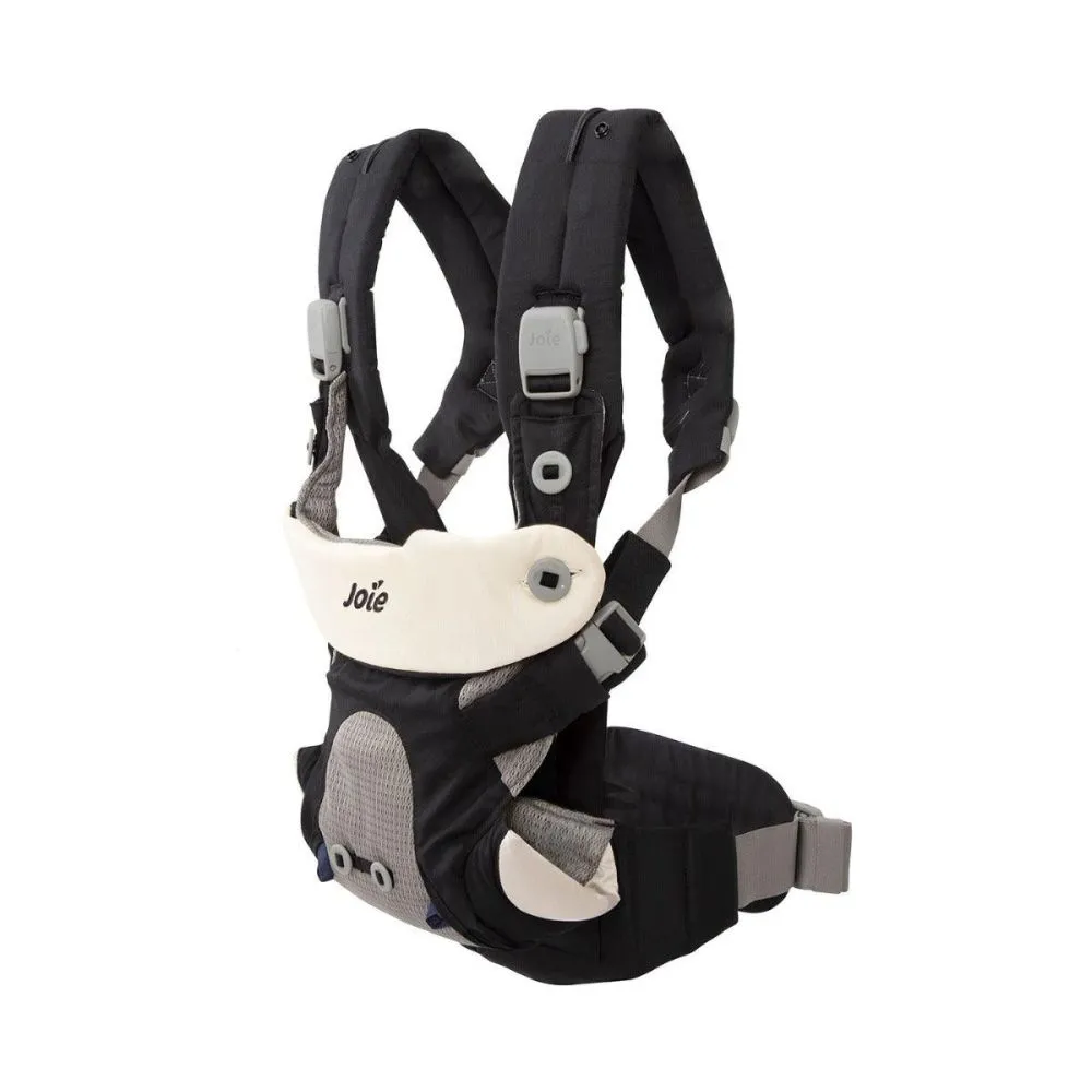 Joie Savvy Baby Carrier - Black Pepper for Ages 0-4 Years