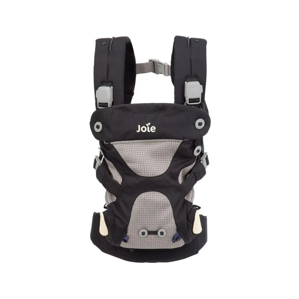 Joie Savvy Baby Carrier - Black Pepper for Ages 0-4 Years