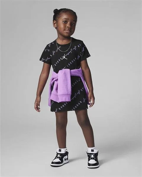 JORDAN ESSENTIALS AOP DRESS_ PRESCHOOL GIRLS