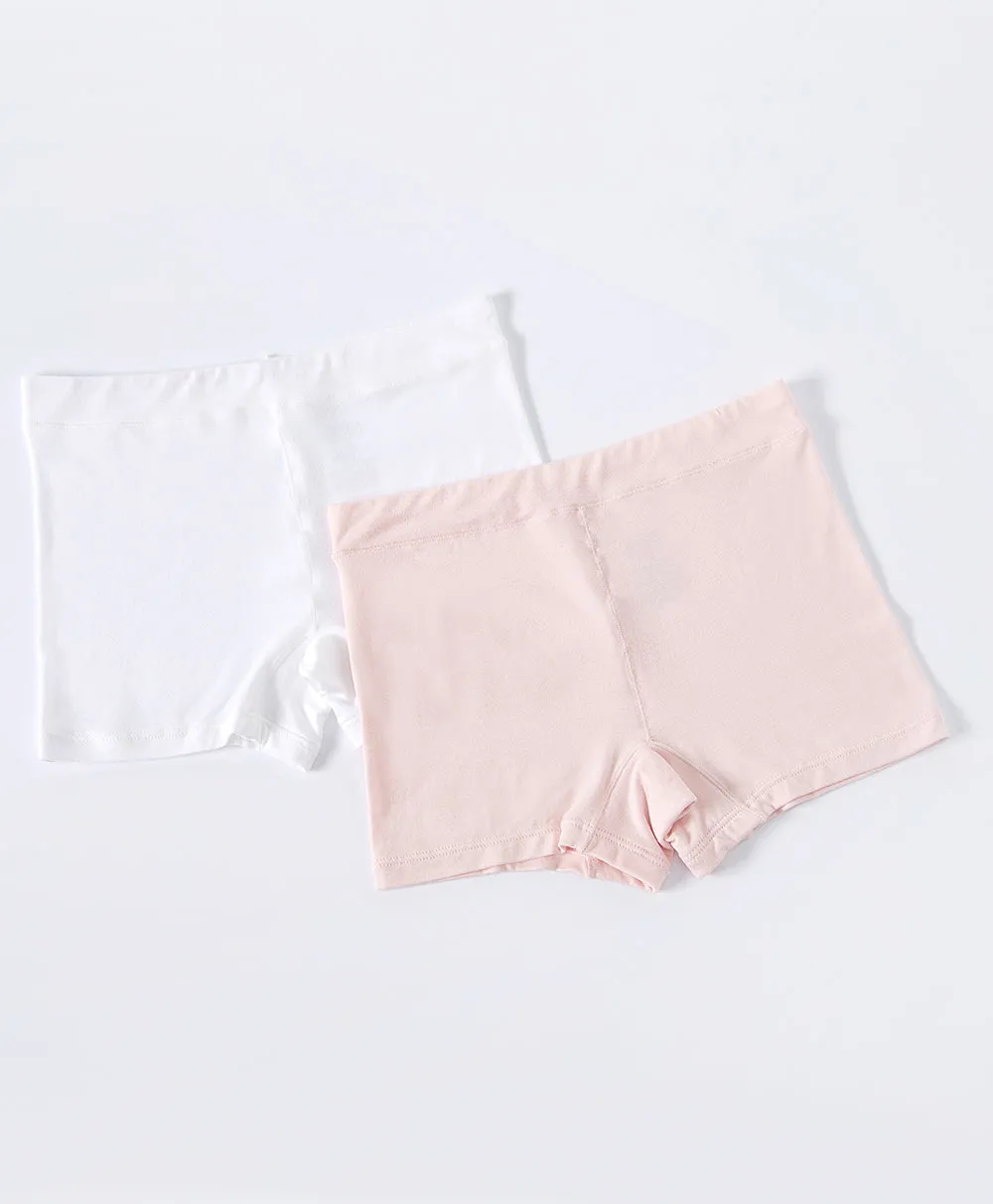 Junior Soft Cloud Safety Shorts 2pcs-pack Panties