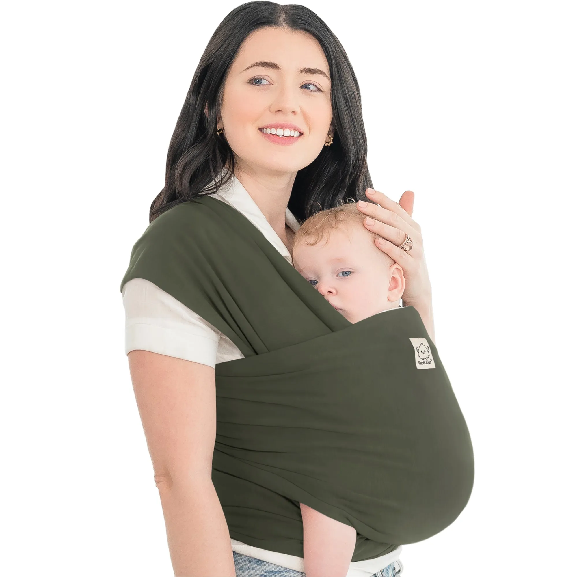 KeaBabies Original Wrap Carrier (Forest)