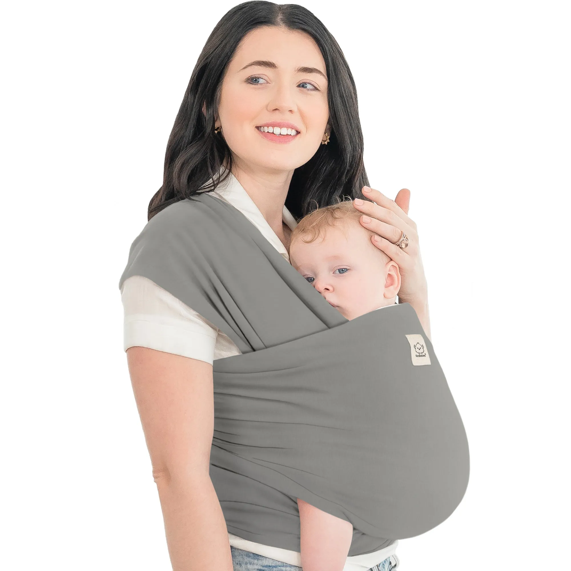 KeaBabies Original Wrap Carrier (Graphite)