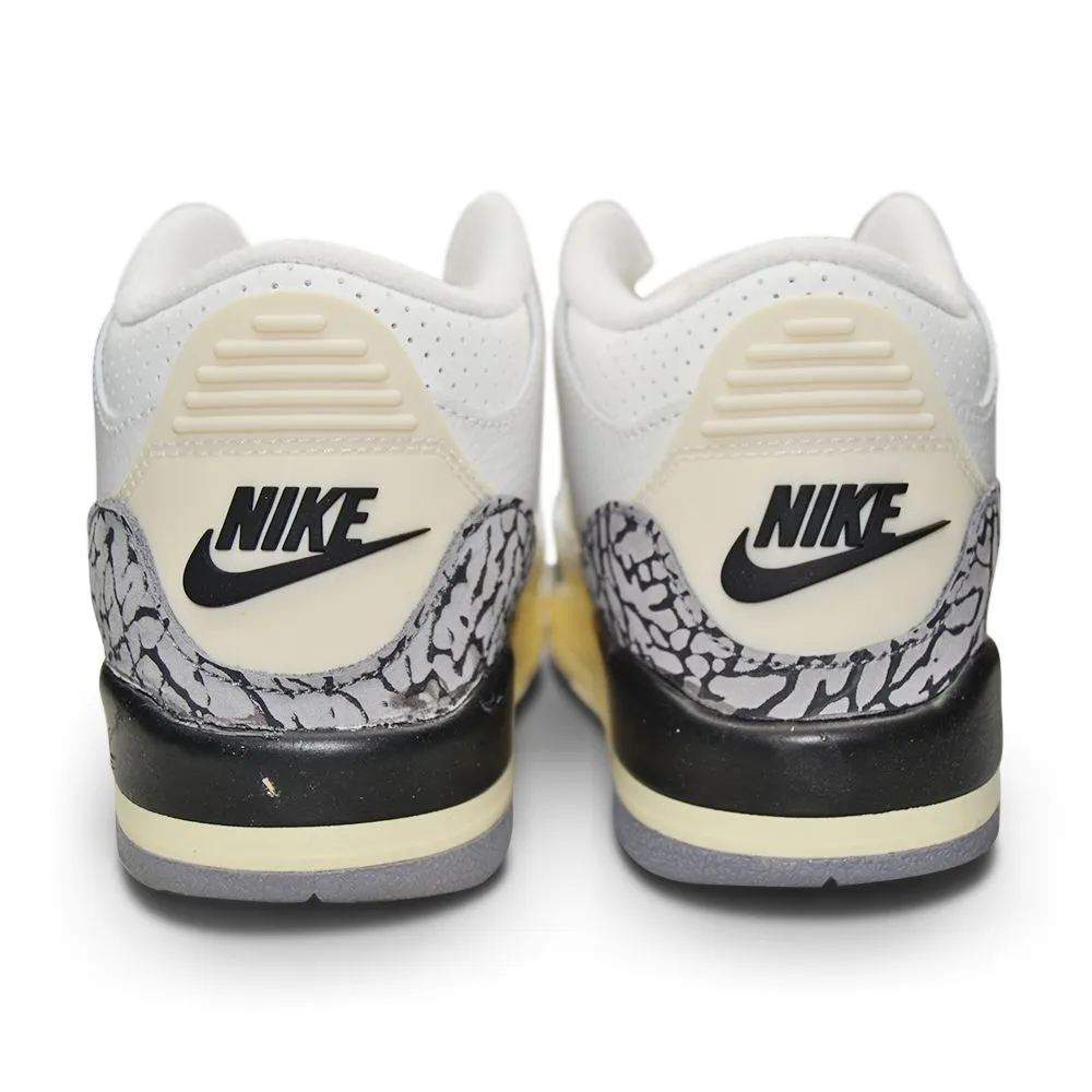 Kids Nike Air Jordan 3 Retro (PS) - DM0966 100 - Summit White Fire Red Black