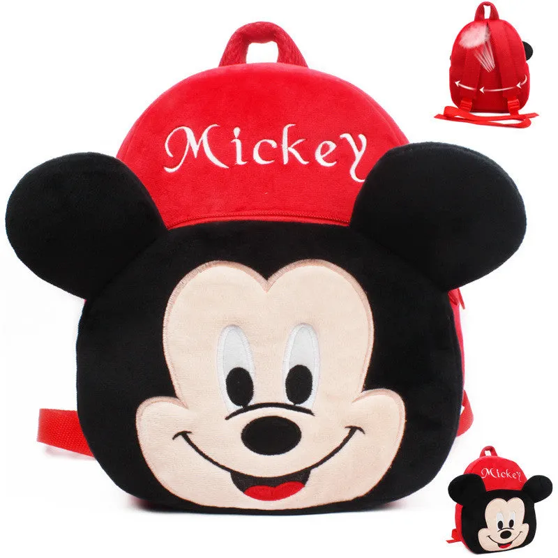 Kids Plush Backpacks - Cute Baby Mini Schoolbags for Girls & Boys