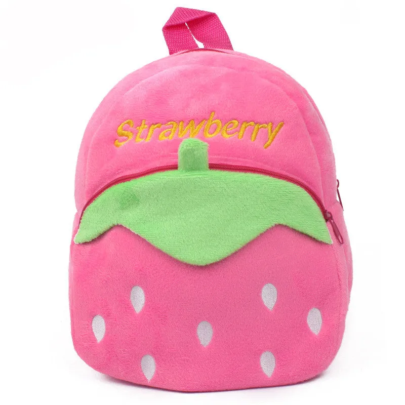 Kids Plush Backpacks - Cute Baby Mini Schoolbags for Girls & Boys