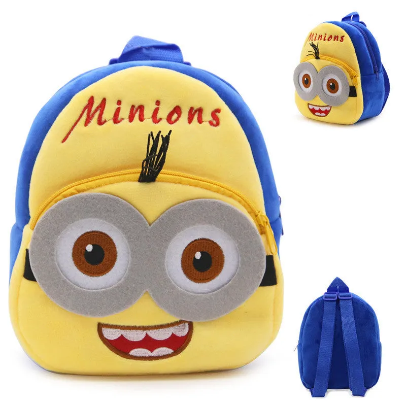 Kids Plush Backpacks - Cute Baby Mini Schoolbags for Girls & Boys