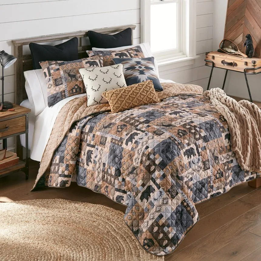 Kila Lightweight Quilted Bedding Set - Full/Queen