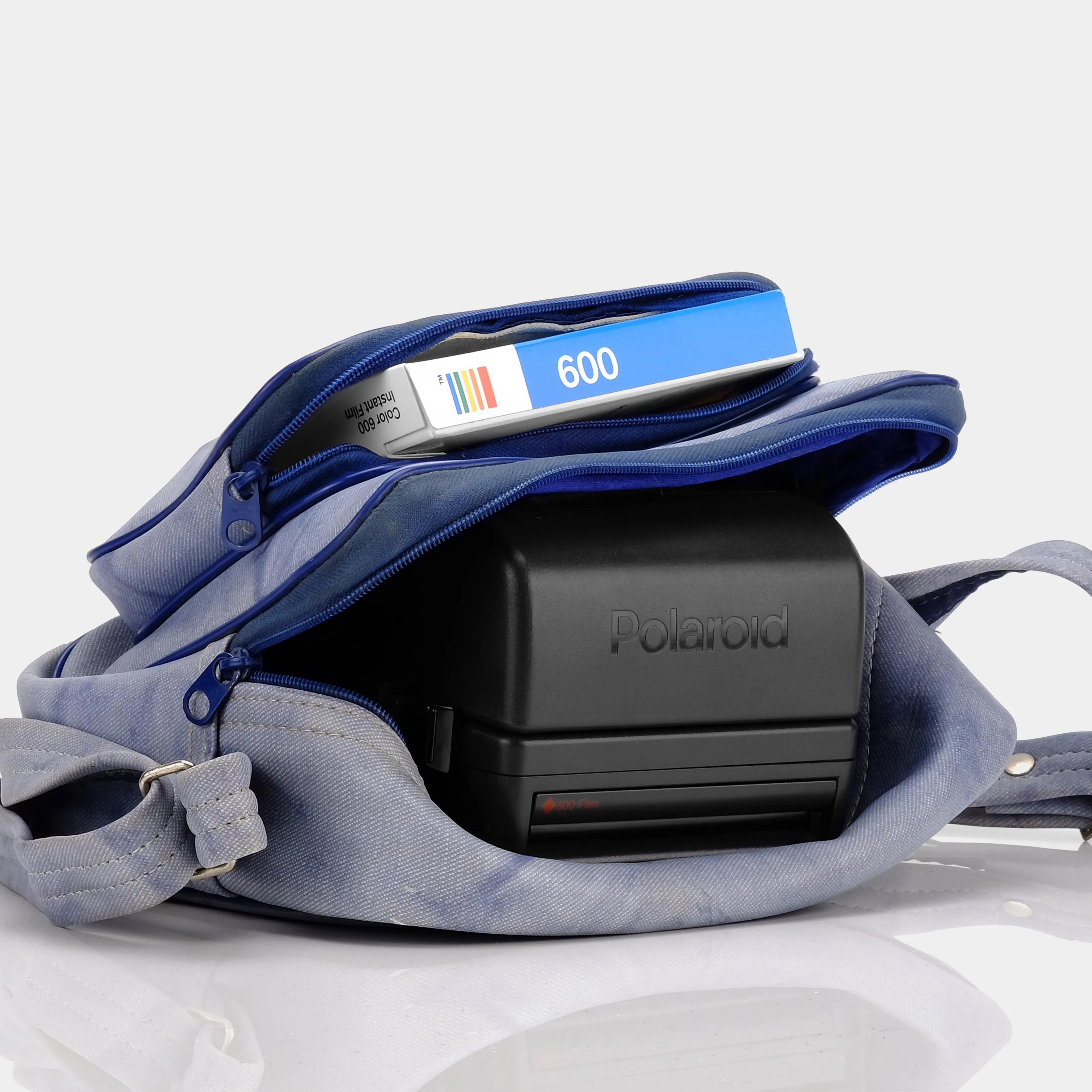 Kodak Blue Vinyl Camera Bag