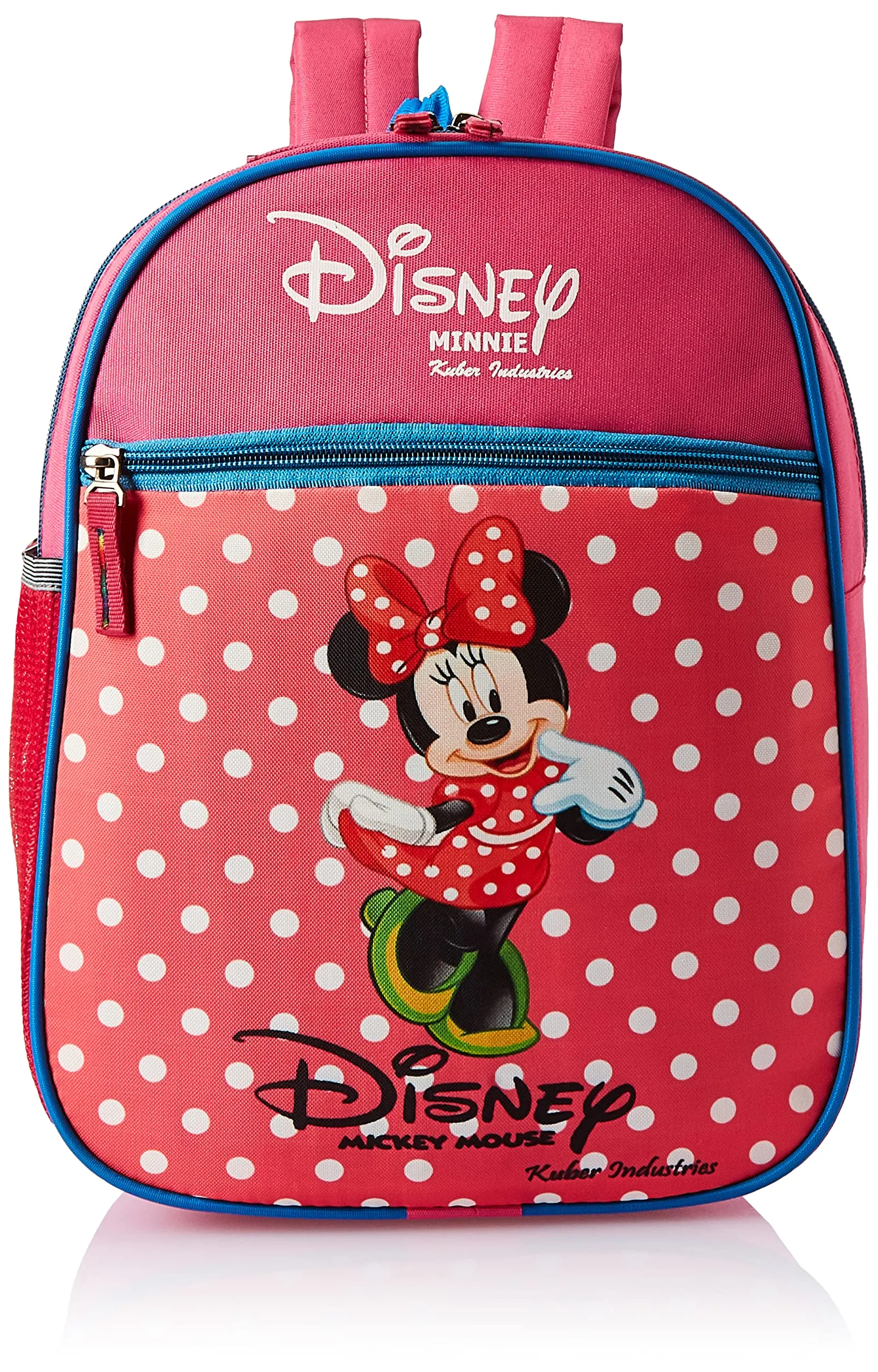 Kuber Industries Disney Frozen School Bag | Kids School Bags | Student Bookbag | School Bag for Girls & Boys | School Backpack for Kids | 2 Compartments School Bag | Small | Blue