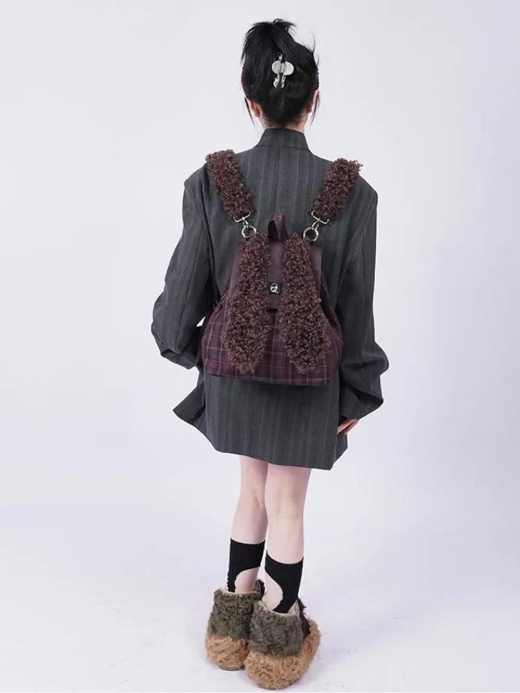 Large capacity bunny school bag【s0000003477】