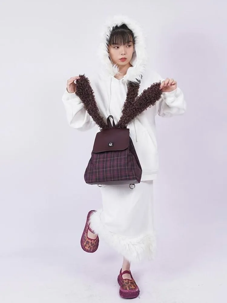 Large capacity bunny school bag【s0000003477】