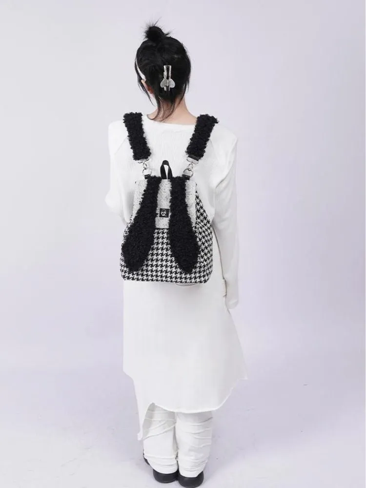 Large capacity bunny school bag【s0000003477】