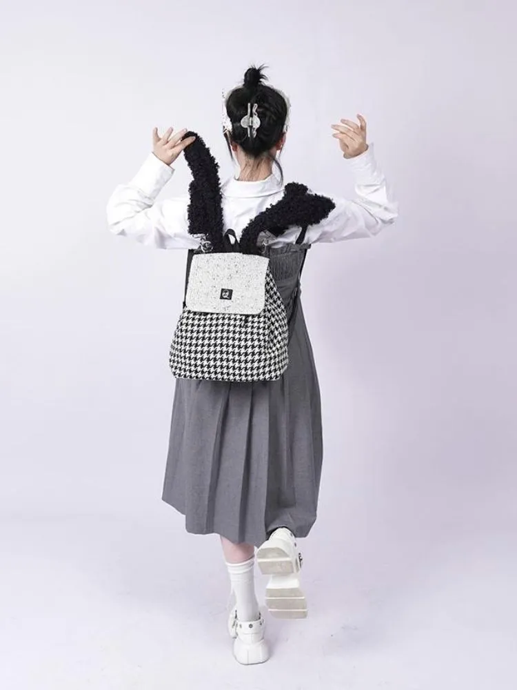 Large capacity bunny school bag【s0000003477】