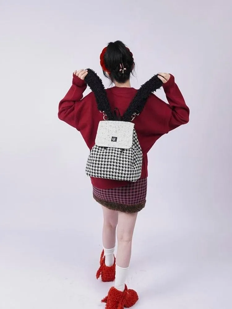 Large capacity bunny school bag【s0000003477】