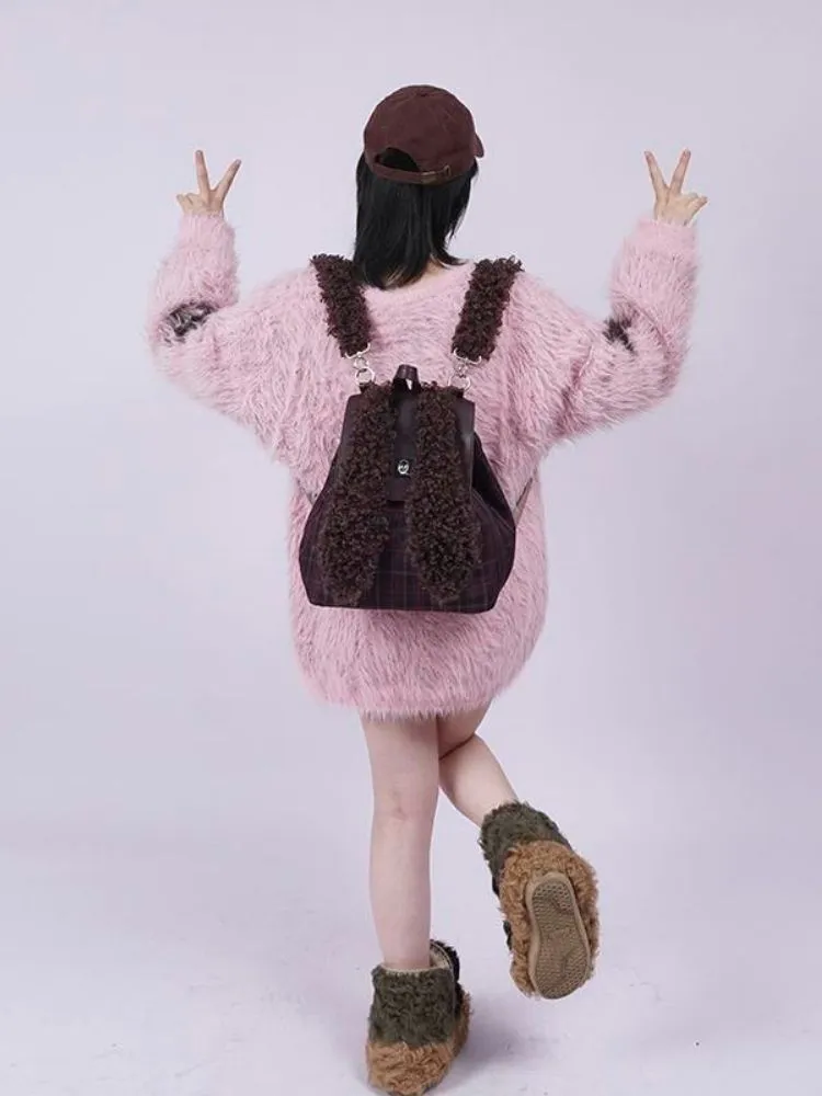 Large capacity bunny school bag【s0000003477】