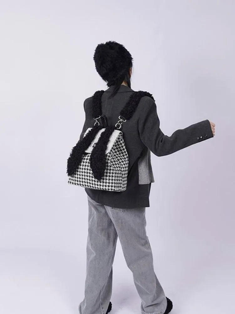 Large capacity bunny school bag【s0000003477】