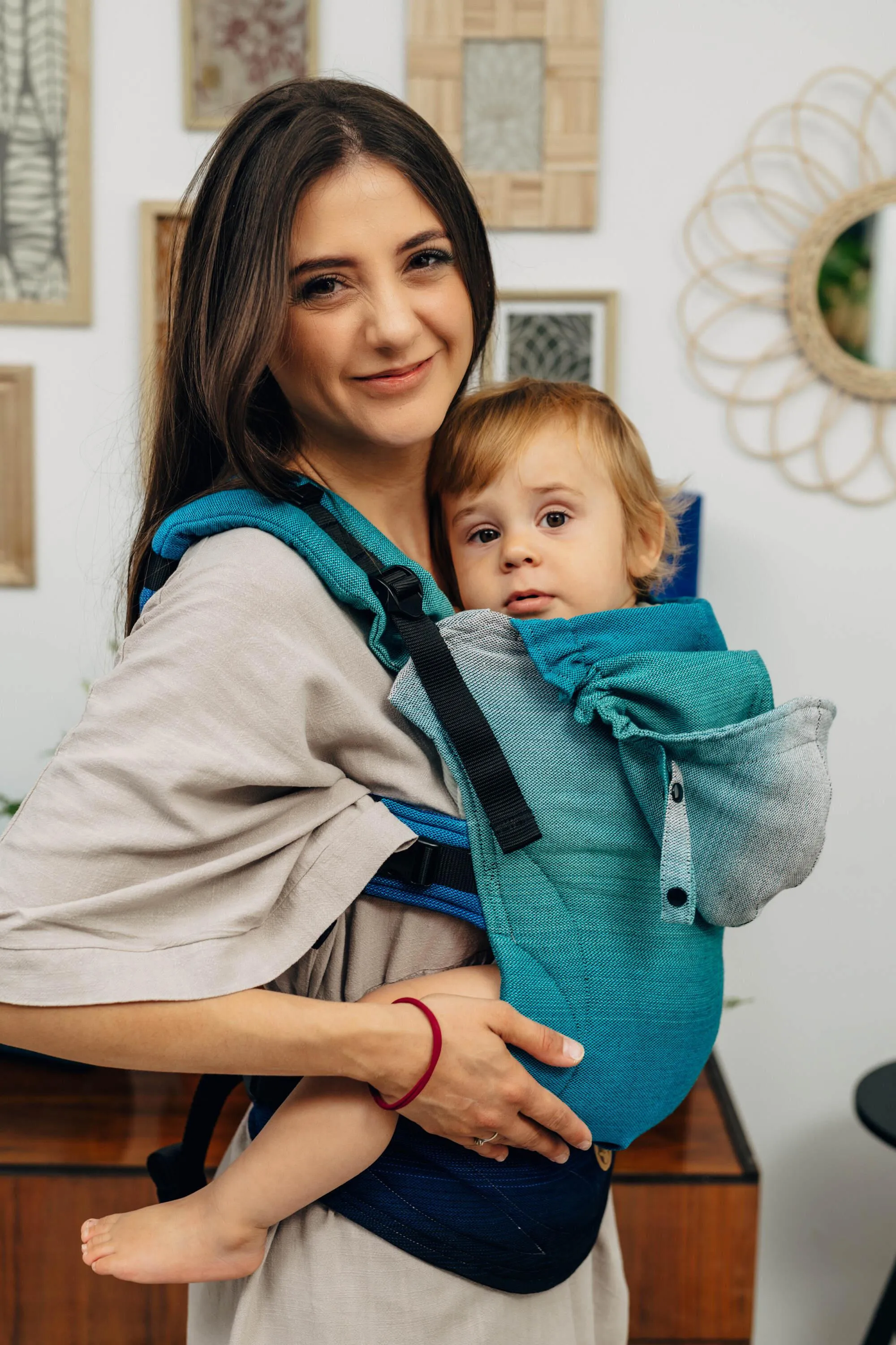 LennyLamb LennyGo Ergonomic Baby Carrier Toddler Size Airglow