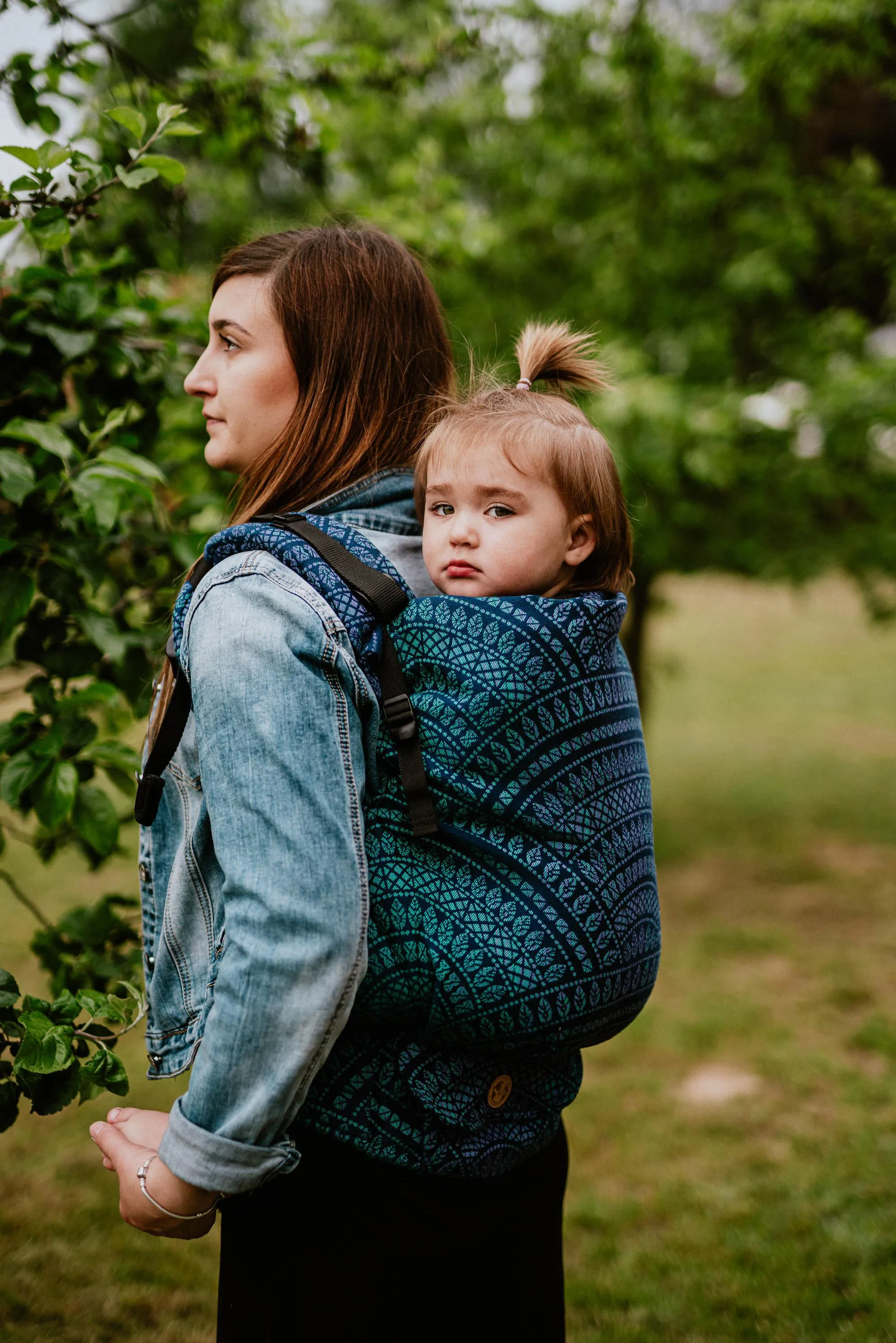 LennyLamb Preschool Carrier Peacocks Tail Province