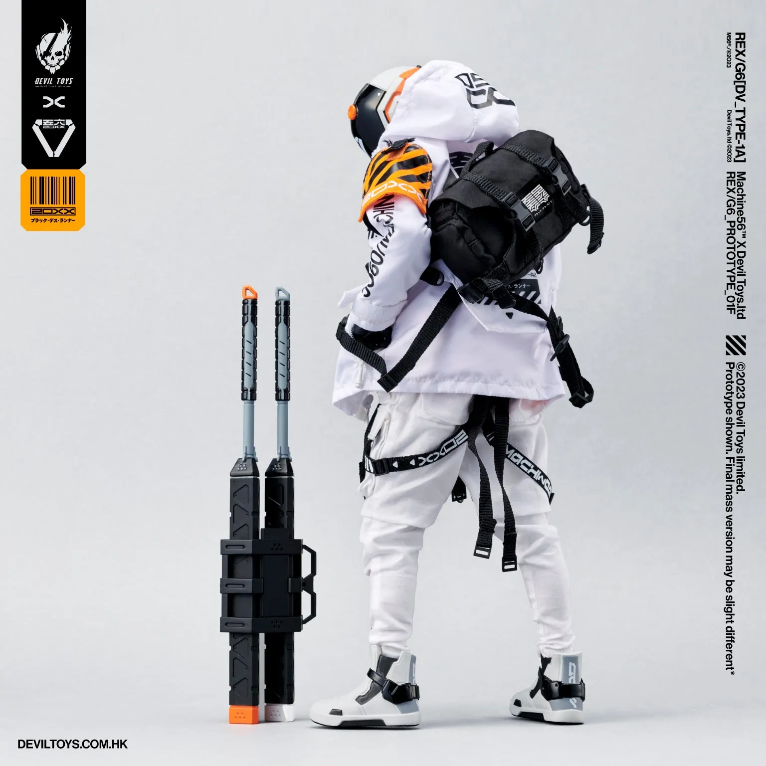 Machine56 REX/G6[DV_TYPE-1A] White The Second action figure PREORDER DEPOSIT