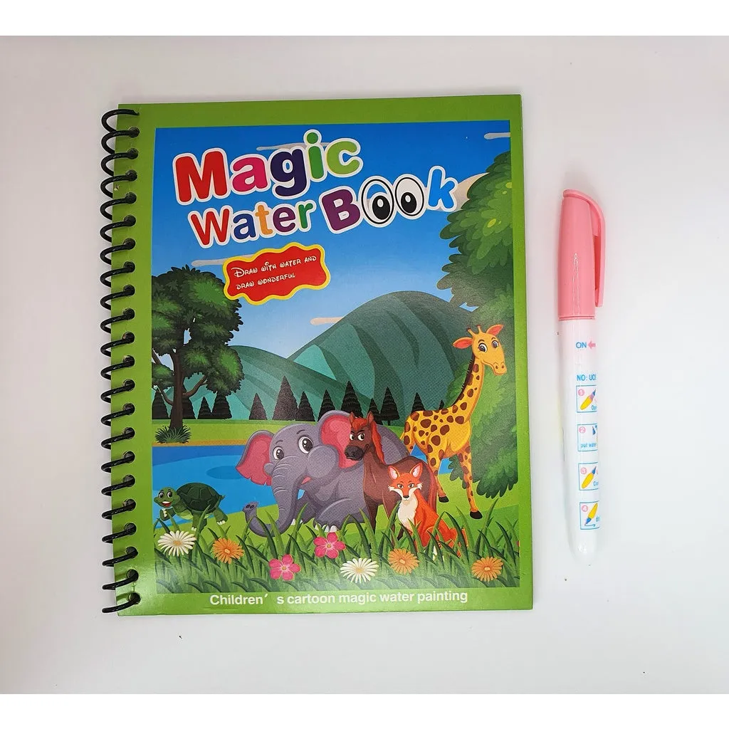 Magic Water Coloring Book