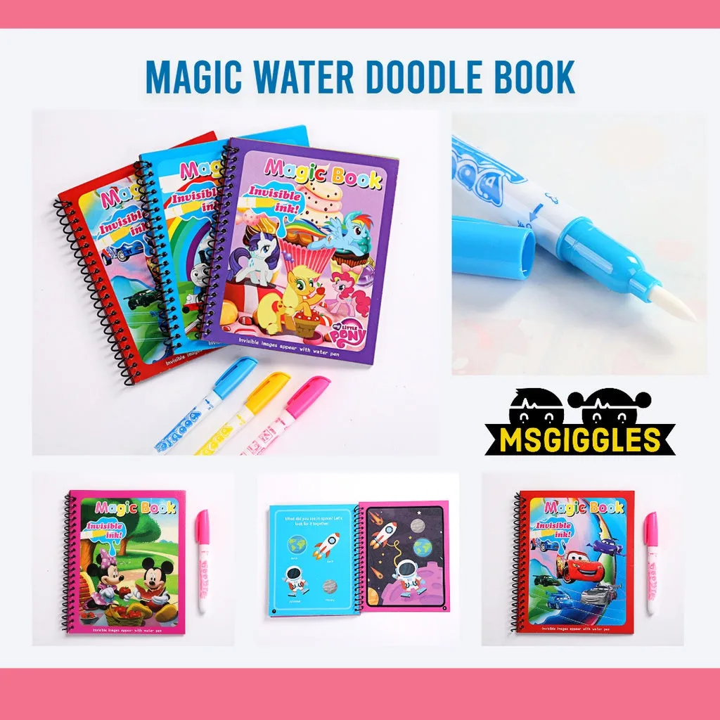 Magic Water Coloring Book