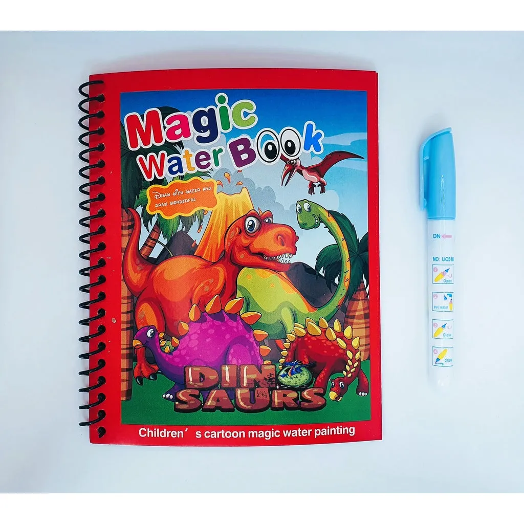 Magic Water Coloring Book