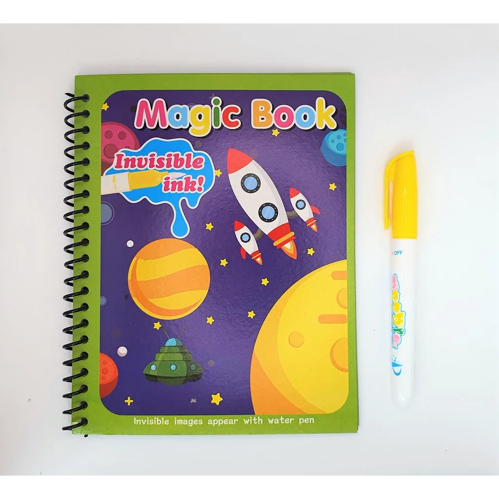 Magic Water Coloring Book