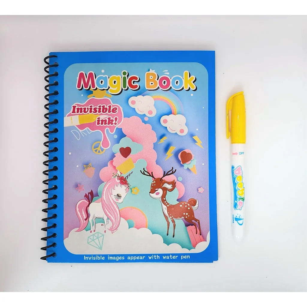 Magic Water Coloring Book