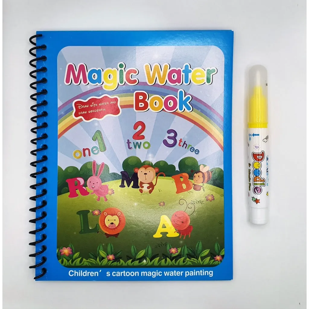 Magic Water Coloring Book