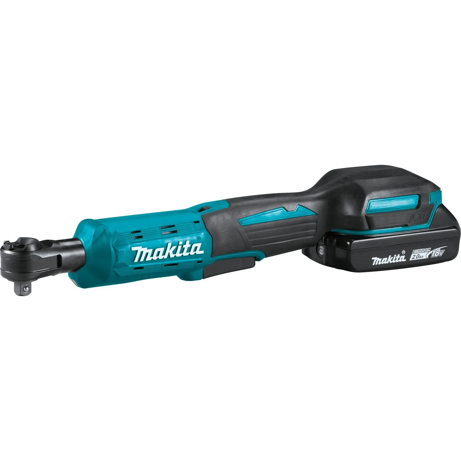 Makita (XRW01SR1) 18V LXT® 3/8" / 1/4" Sq. Drive Ratchet Kit (2.0Ah)