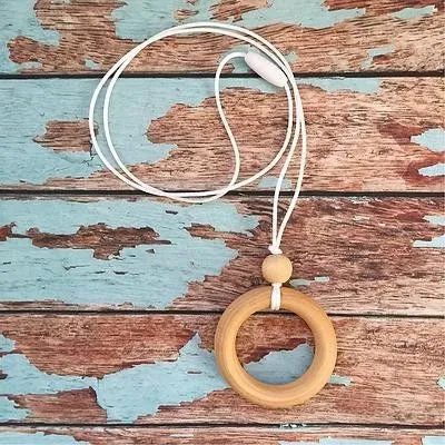 Maple Ring Pendant Necklace