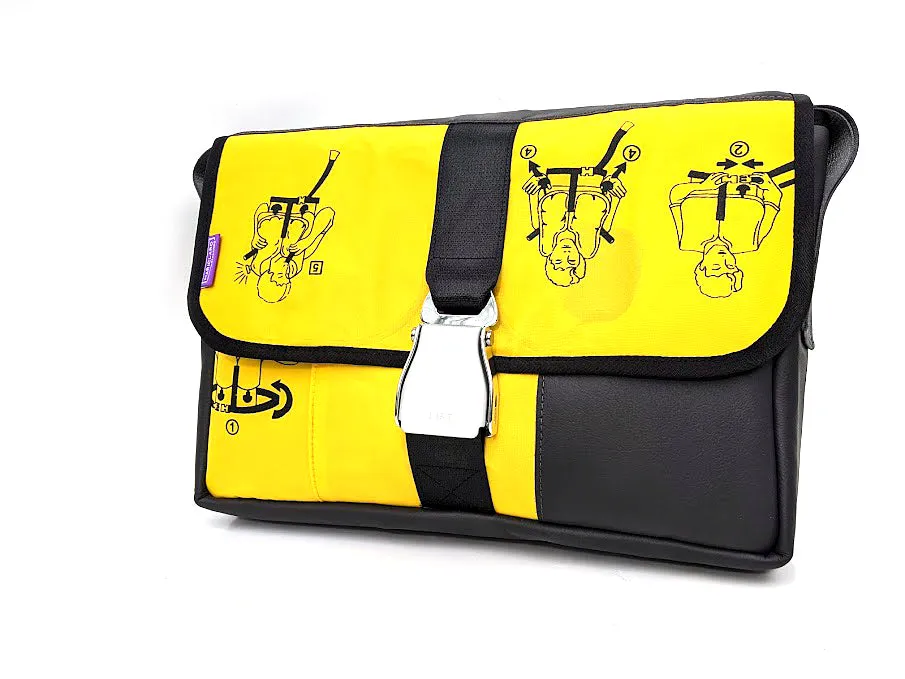 Mariclaro Laptop / Messenger Bag - Aircraft Life Jacket