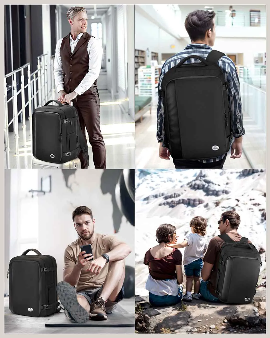 MATEIN Lightweight Travel Backpacks for Men