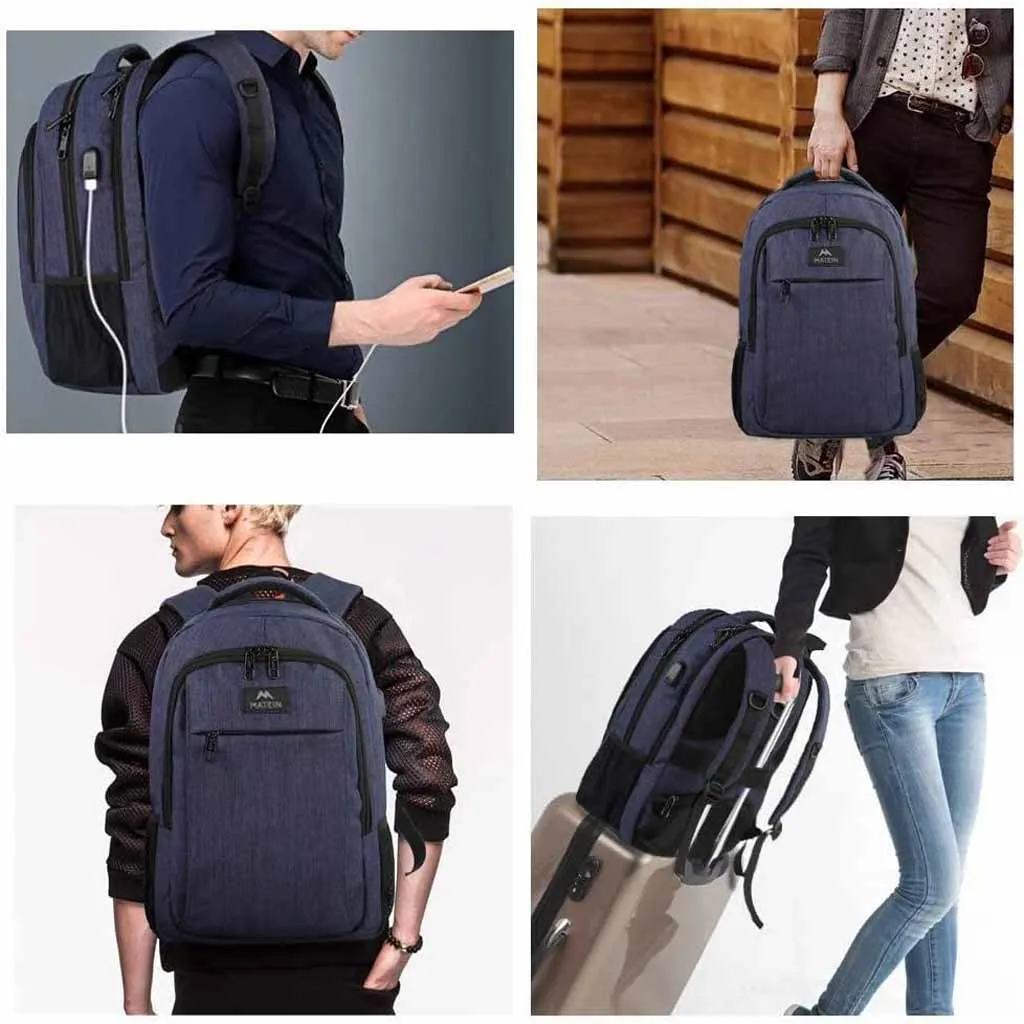 Matein Mlassic Blue Backpack