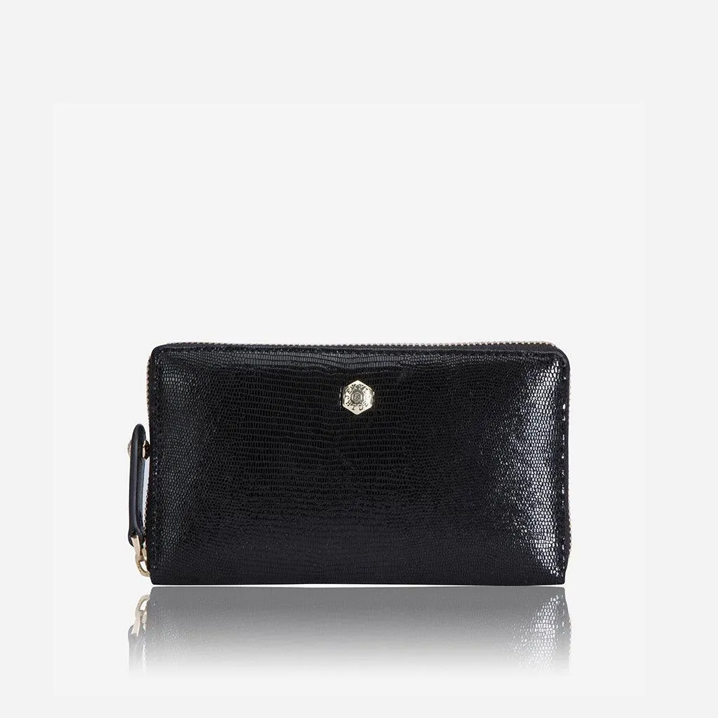 Medium Zip Around Purse, Midnight