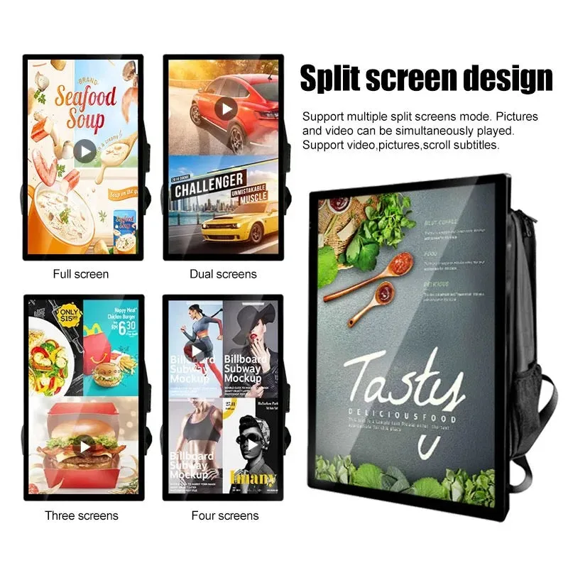 MEYA 22 Backpack Digital LCD Billboard