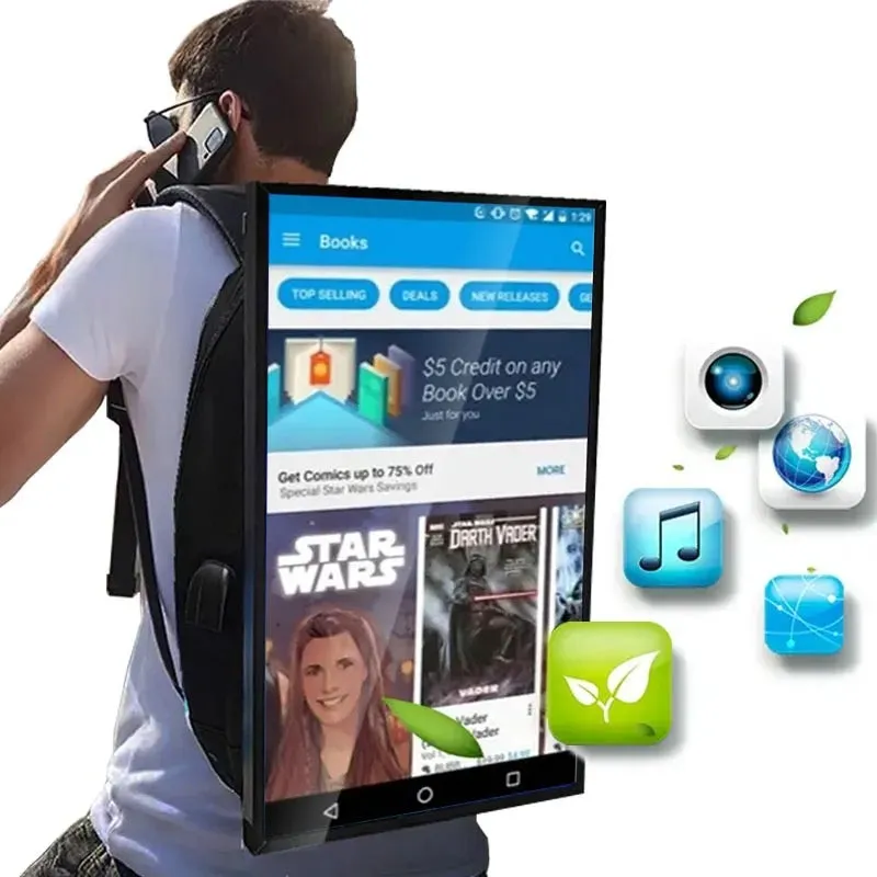 MEYA 22 Backpack Digital LCD Billboard