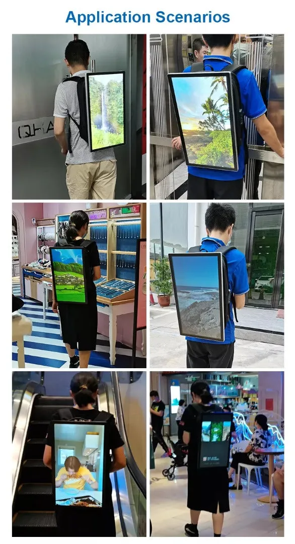 MEYA 22 Backpack Digital LCD Billboard