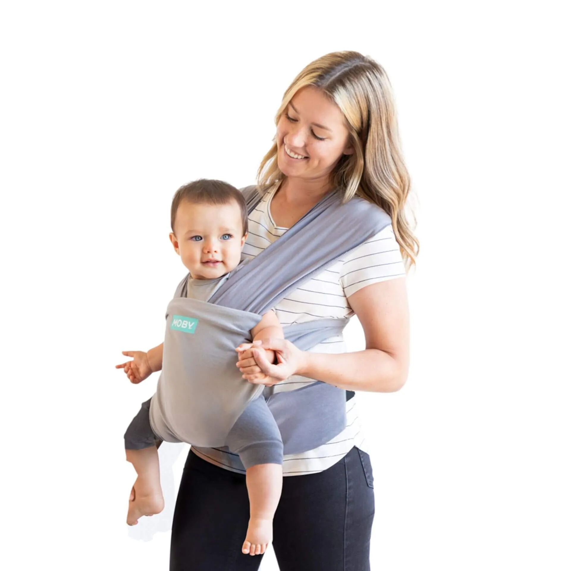 Moby Easy Wrap Carrier (Smoked Pearl)