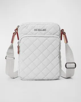 MQuilted Nylon Crossbody Bag