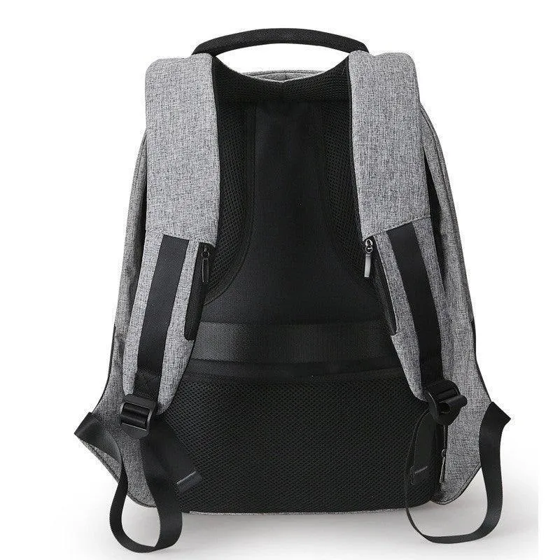 Multifunctional Leisure Backpack With Usb Charging Port