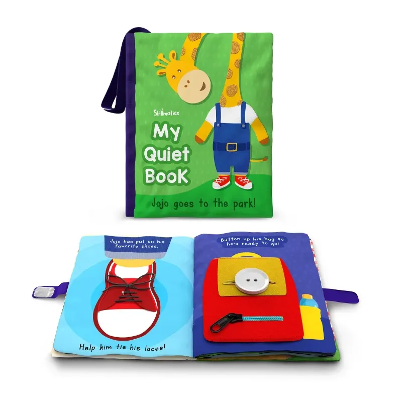 My Quiet Book | Sensory Activity Book (ages 1 )