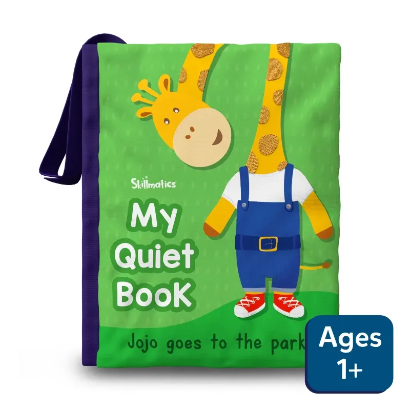 My Quiet Book | Sensory Activity Book (ages 1 )