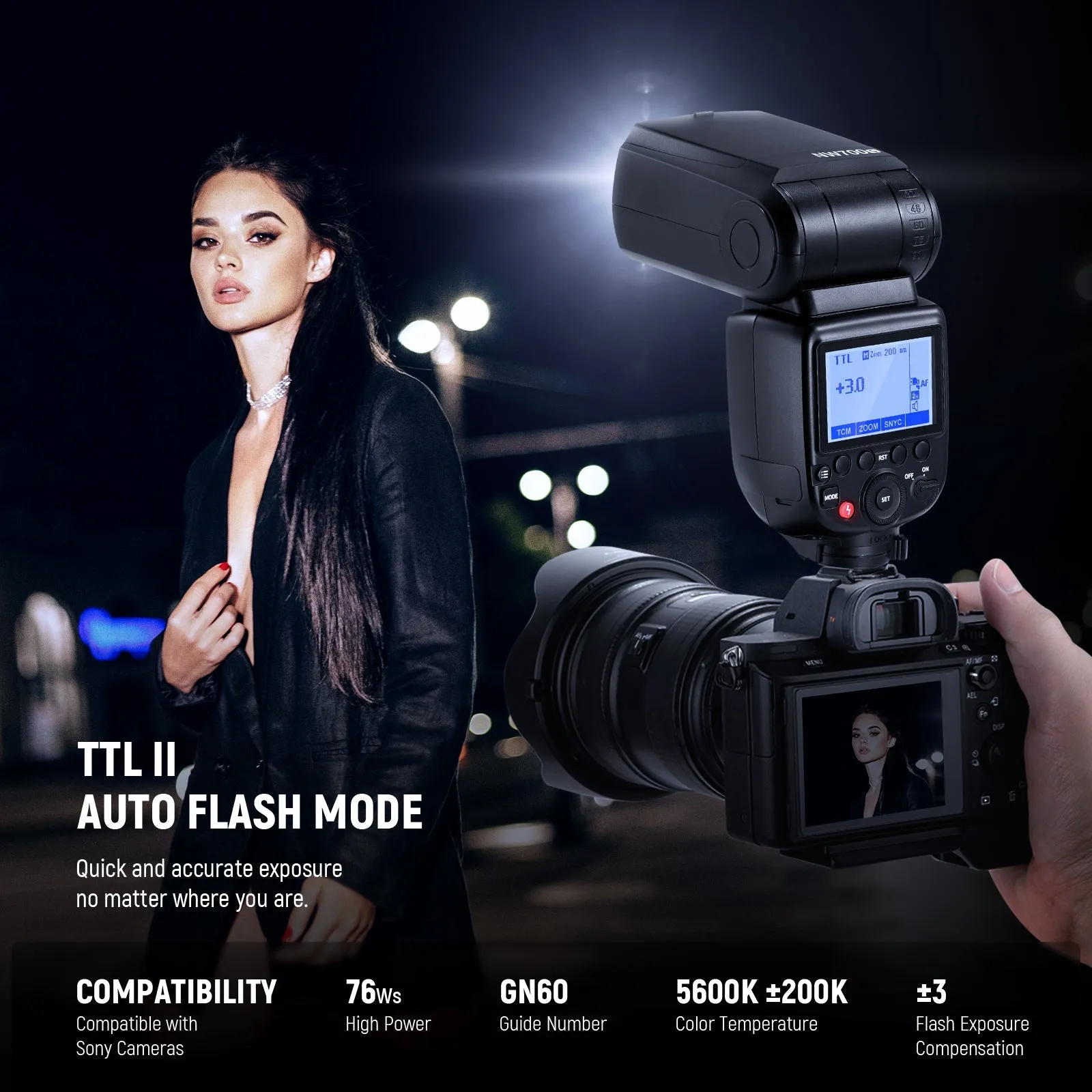 NEEWER NW700-S TTL Flash Speedlite For Sony