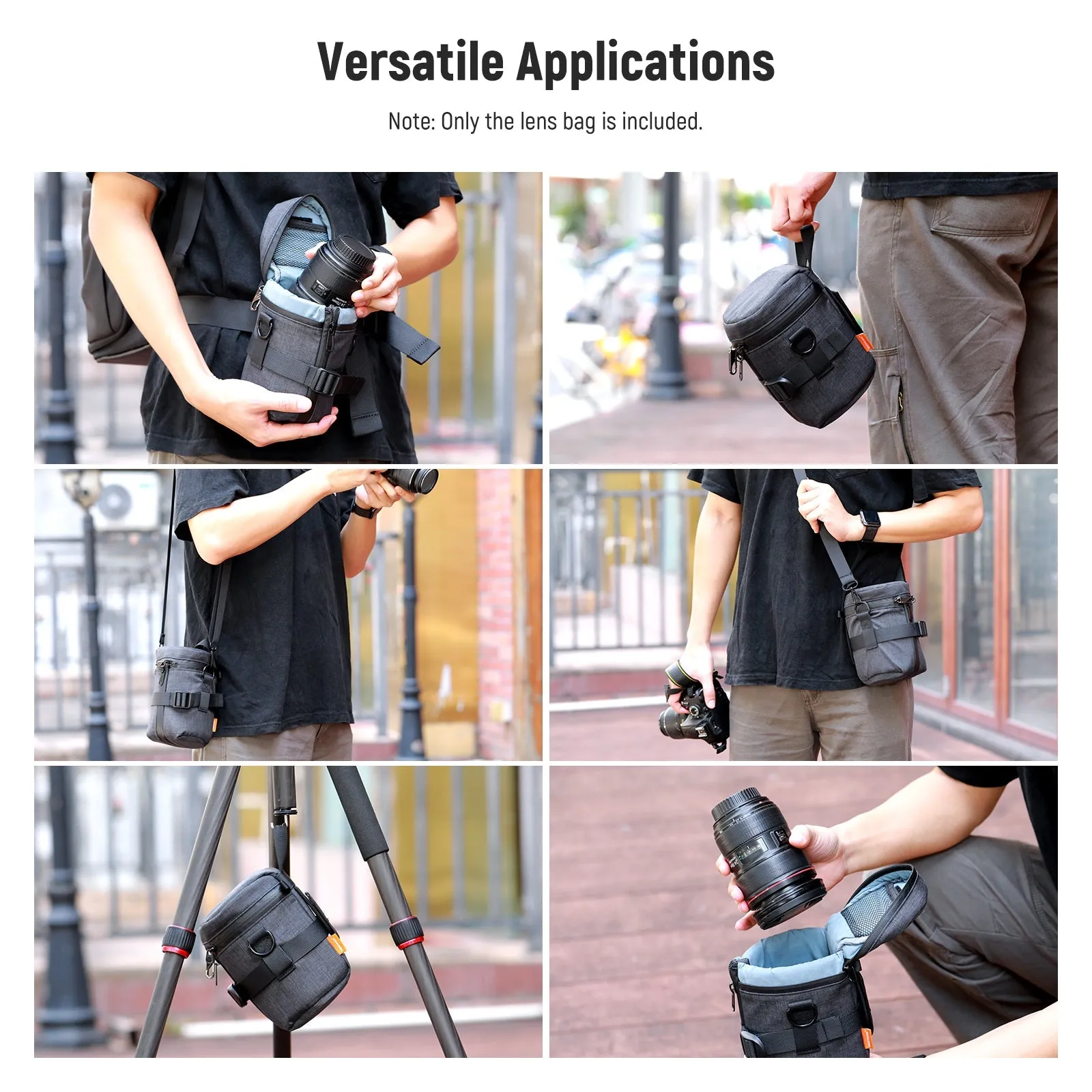 NEEWER PB006 Camera Lens Pouch For Camera Lens