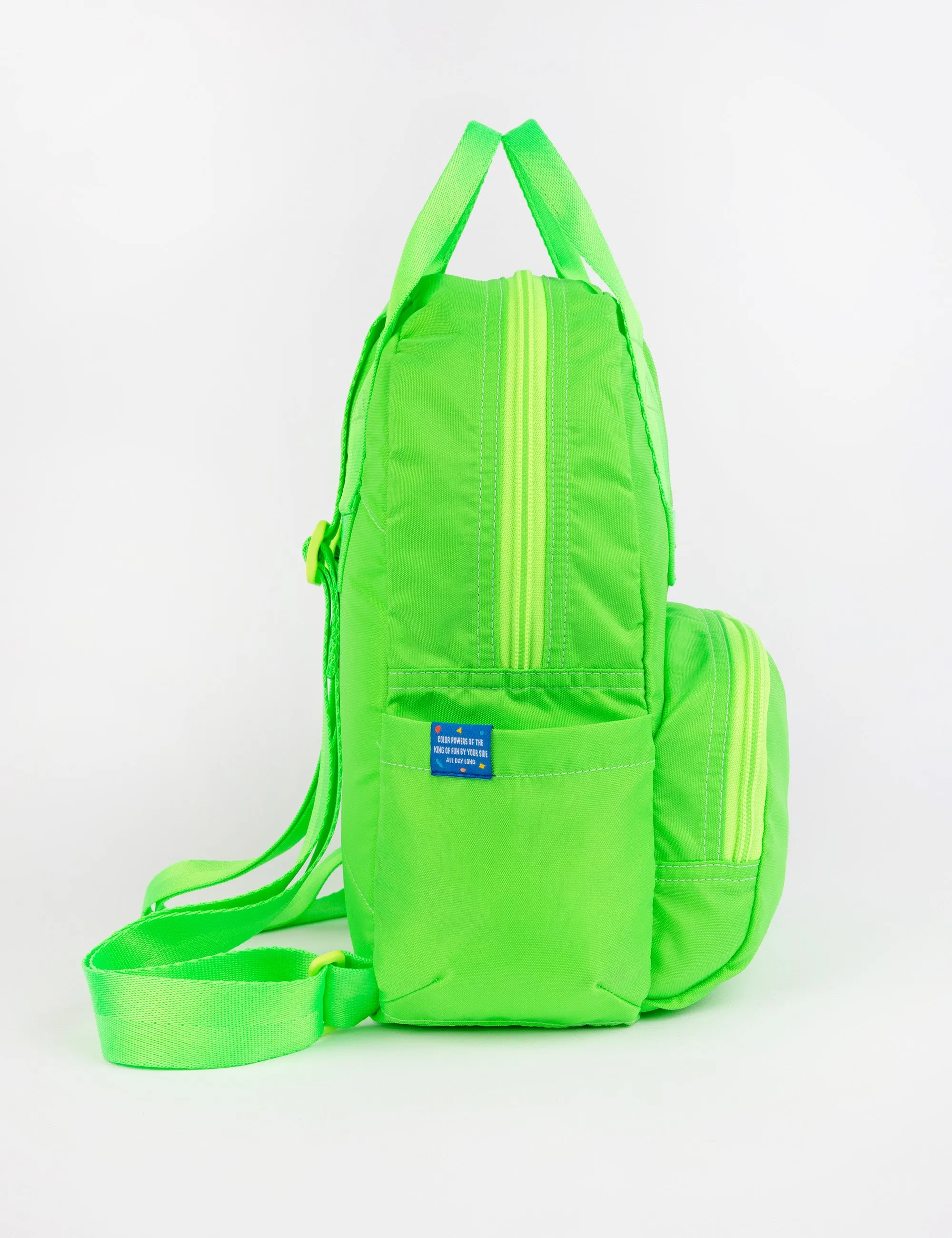 Neon Green Mini Atlas Backpack