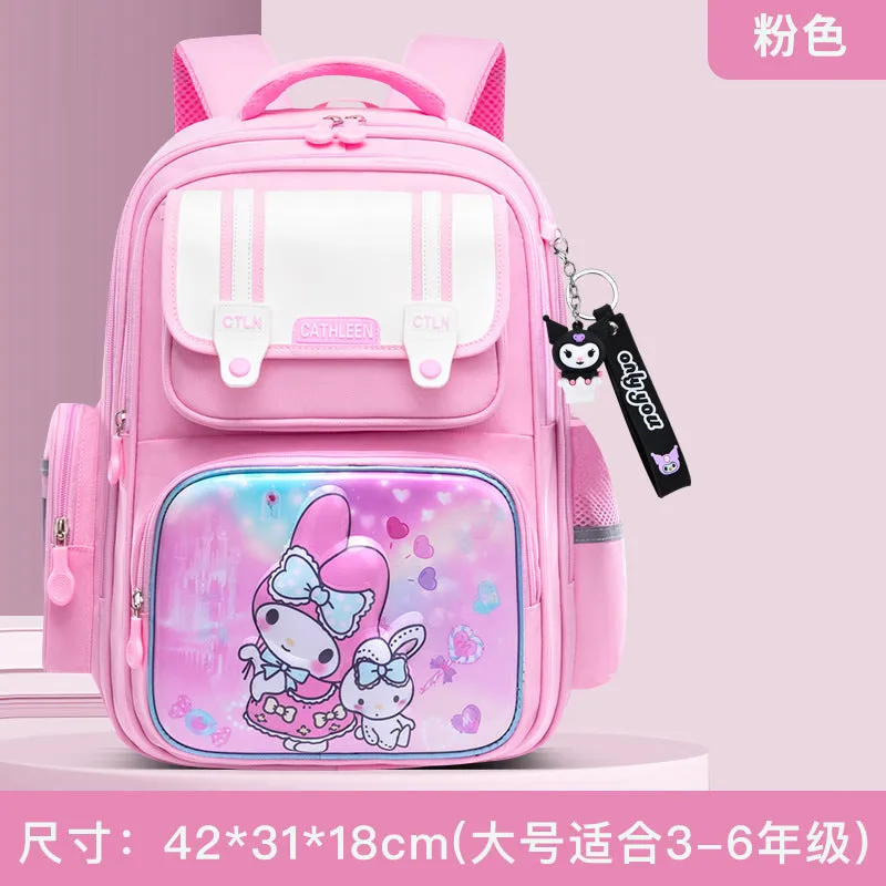 New Astronaut Primary School Student Schoolbag Boys and Girls Grade One Two Three to Six Spine Protection Burden Reduction Children Backpack